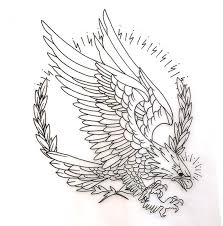 Black And White Eagle Tattoo Designs Pin By Viking Armor Tattoo Studio On Tattoos Traditional Eagle Tattoo Eagle Tattoo Tribal Sleeve Tattoos