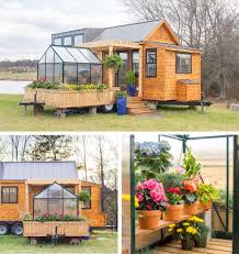 Mobile Tiny Home Comes Equipped With Its Own Detachable Green House Tiny Mobile House Small Room Design Greenhouse