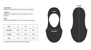 Size Chart Uniq Sports