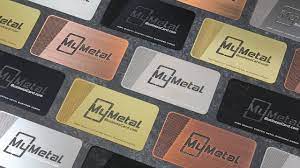 The manufacturing process for metal business cards is complex and intricate. Introducing My Metal Business Card Metal And Steel Business Cards Youtube