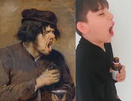 The Bitter Potion, Adriaen Brouwer (1605/06-1638) vanGo'd by Mackenzie  Goodman