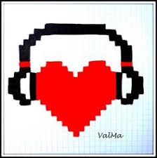 Coeur difficile pixel art facile coeur get images from data.whicdn.com. Pixel Art Facile Coeur 31 Idees Et Designs Pour Vous Inspirer En Images