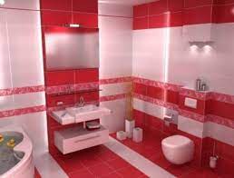 See more ideas about bathroom red, bathroom design, bathroom decor. Brilliant Red And White With Soft Illumination Bathroom Red Red Bathroom Decor White Bathroom Decor