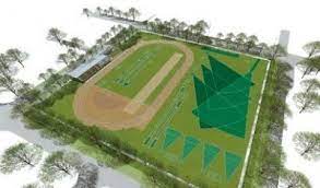 It can also be used as a four court netball & volleyball venue & a 2 court indoor soccer facility. Construction Underway At Dubbo Athletics Centre Australasian Leisure Management
