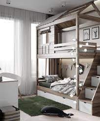 Pada model desain yang satu ini, jadikan rak sebagi perabot utama kamar tidur anda. 20 Tempat Tidur Tingkat Untuk Solusi Kamar Tidur Kecil