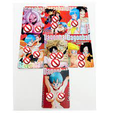 7pcs/set Dragon Ball Bulma Videl Android 21 ACG Sexy Nude Toys Hobbies  Hobby Collectibles Game Collection Anime Cards _ - AliExpress Mobile