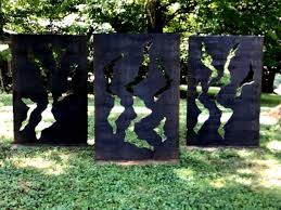 Metal garden art for sale. Sebastian Reiter Contemporary Modern Industrial Sculpture Outdoor Rustic Metal Yard Garden Art For Sale At 1stdibs