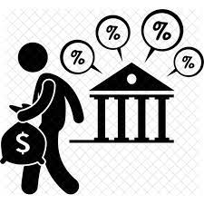 Free Bank Loan Glyph Icon Available In Svg Png Eps Ai Icon Fonts