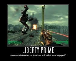Liberty Prime Fallout Art Fallout Game Fallout