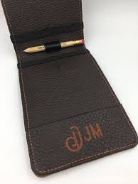 Golf Scorecard Holder With Engraved Initials Scorecard Holder Golf Scorecard Engraved Initials
