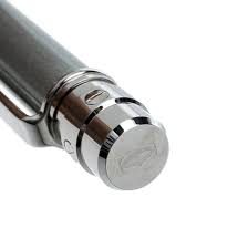 Penna cartier trinity santos sfera dorata vendome ballpoint pen box trilogy. Cartier Santos De Cartier Silver Lacquer Palladium Finish Ballpoint Pen At 1stdibs