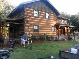 Chinking helps to keep natures elements outside, maintain a comfortable environment inside and reduce air and moisture intrusion. Chinking And Sealing To Restore Your Log Cabin To Its Original Beauty