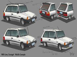 A cargo carrier allows drivers to transport hefty items without overcrowding the car's cabin. Artstation With Love Escargot Vehicle Concepts Meisen Hu