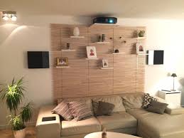 Living Room Home Cinema My Stylish Projector Mount And Hidden Surround Receiver Ikea Hackers Home Theater Rooms Luxury Living Room Home Theater Seating