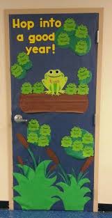 Frog Classroom Door Bulletin Board Frog Theme Classroom Classroom Classroom Door