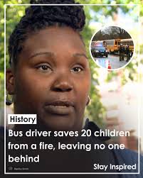 Renita Smith became a hero during a school bus fire in College Park,  Maryland,