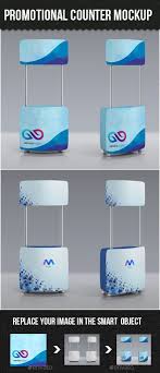 Download Promotional Counter Mock Up Mockup Design Mockup Display Mockup