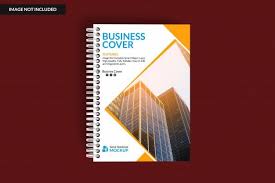 Spiral Binder Notebook Mockup Book Cover Mockup Mockup Poster Mockup