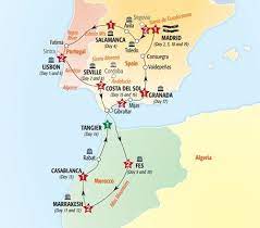 Jump to navigation jump to search. Treasures Of Spain Portugal And Morocco Spain And Portugal Spain Itinerary Morocco Itinerary
