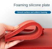 50x50cm High Temperature Resistant Silicone Foam Board Shock Absorption  Sponge Pad Sealing Plate Customized Size Silicone Mat - AliExpress