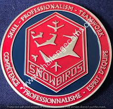 Snowbird logo logo vector,snowbird logo icon download as svg , psd , pdf ai ,vector free. Snowbirds 15 Wing 431 Squadron Challengecoins Ca