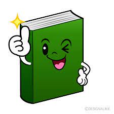 Cute Thumbs-up Book Clipart - Free Download IllustCute