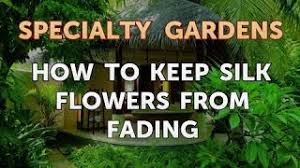 The artificial plants and flowers should be brought outside the house, and wipe them with a damp duster or rag. How To Keep Silk Flowers From Fading Youtube