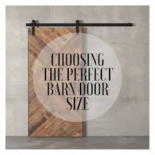 If you make a purchase, i may receive a small commission at no additional cost to you. Choosing The Perfect Barn Door Size Urban Woodcraft