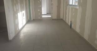 Carrelage 45x45 Pose Dans Le Salon Sejour Cuisine Cellier Et Wc Carrelage Carrelage Faience Cellier