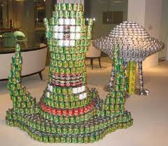 Mike From Mars Display Supermarket Display Bottle Display Sculptures