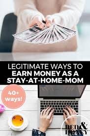 Here's an awesome list of data entry jobs you can check and start making money fast. 40 Legitimate Ways To Earn Money As A Stay At Home Mom Red And Honey