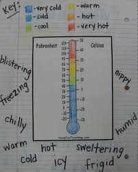 Temperature Science Notebooks Science Lessons First Grade Science