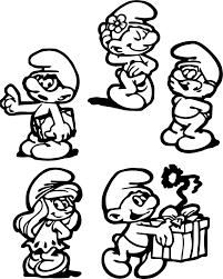 Cool Smurfs Characters Smurf Coloring Page Coloring Pages Horse Coloring Pages Smurfs Drawing