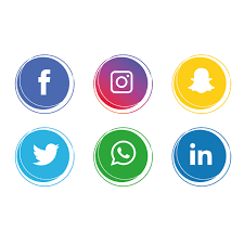 Social Media Icons Collection, Social Media Clipart, Social Icons, Media Icons PNG and Vector with Transparent Background for Free Download | Social media icons, Instagram logo, Social media logos