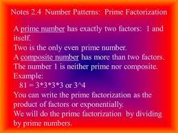 Number 7225 is a composite number. 1 6 Prime And Composite Numbers Ppt Video Online Download