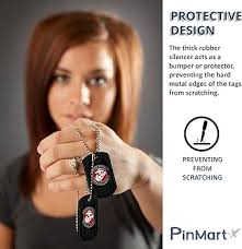 PinMart Military Dog Tag Silencer