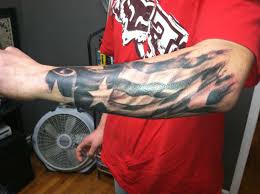25 awesome american flag tattoo designs | cuded. American Flag Forearm Tattoos Arm Tattoo Sites