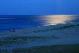 What more could you ask for? Moonlit Ocean Lighthouse Beach Chatham Cape Cod Photograph By John Burk