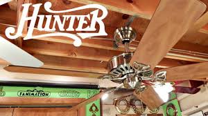 The clean lines and exposed motor create a minimal presence with no frills, placing the focus on. Hunter Cassius Ceiling Fan Youtube