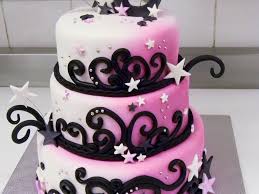 New year, wedding, 25th anniversary, 50th anniversary, 1st birthday, congratulations: Sweet Sixteen Birthday Cake Cakecentral Com