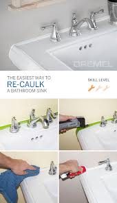 it's amazing how a little re caulking