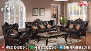 Kursi tamu atau sofa ruang tamu memang tidak dapat dipilih dengan hanya berdasarkan kenyamanan saja. Harga Set 3 2 1 Dan Meja Tamu Sofa Tamu Klasik Natural Jati Df 1107