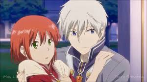 Akagami No Shirayukihime Zen X Shirayuki Snow White With The Red Hair Zen Wisteria Anime