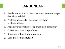 Pengertian kode etik profesi keguruan. Profesionalisme Keguruan Ppt Download