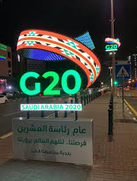 عام محافظة الخبر تتزين بمجسمات شعار قمة العشرين وكالة الأنباء السعودية