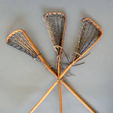 1 Vintage Wooden Lacrosse Stick From England All England Etsy Wooden Lacrosse Sticks Lacrosse Sticks Lacrosse