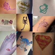 Ada banyak seni yang dihasilkan dari henna, seperti henna tangan atau inai tangan, henna. 208pcs Small Design Henna Tattoo Stencils Set For Women Kids Glitter Tattoos Drawing Template For Body Paiting 10 Sheet Tattoo Stencils Aliexpress