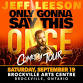 Jeff Leeson Comedy Tour