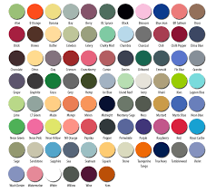 68 All Inclusive Siser Color Chart
