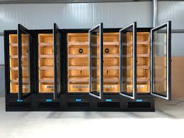 At 19 x 14 x 20, the clevelander electronic cigar humidor cabinet easily be stashed in a cabinet or under a desk as well. Vinbro Com V Twitter A Group Of Spanish Cedar Electronic Cigar Humidor Cabinets Ready For A Cigar Lounge Project Custom Finish Size Available Full Spanish Cedar Wood Compressor Cooling Temperature Range 12 22 C